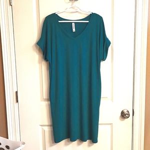 Green XL Zenana Premium Midi dress
